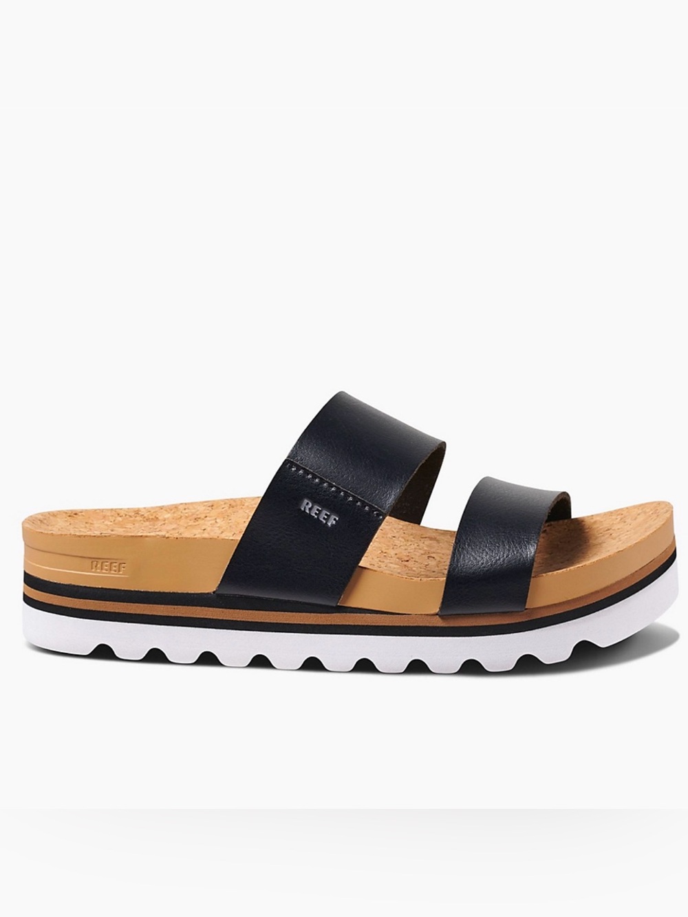 Reef Women's Hi Vista Platform SZ 8 Black